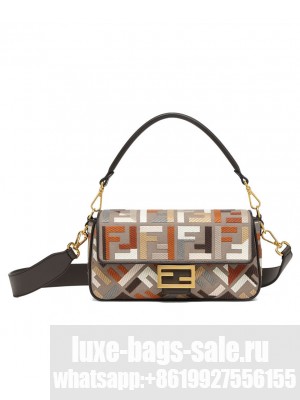 Fendi Baguette 8BR600 Coffee