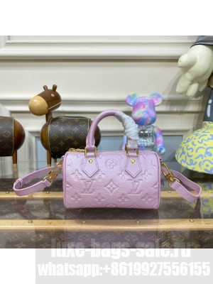 Louis Vuitton Nano Speedy M82342 Pink