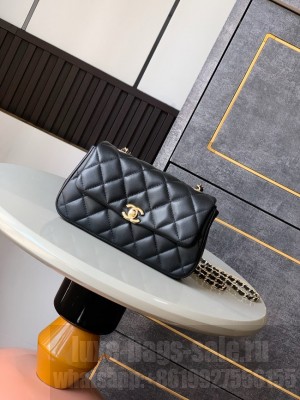 Chanel CLASSIC Original Lambskin 11.12 HANDBAG AS6564 black