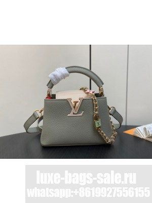 Louis Vuitton Capucines Mini M22916 gray