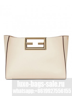 Fendi Way Medium 8BH391 Cream