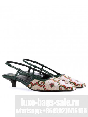 Gucci Women's 100 SlingBack Pump Cream