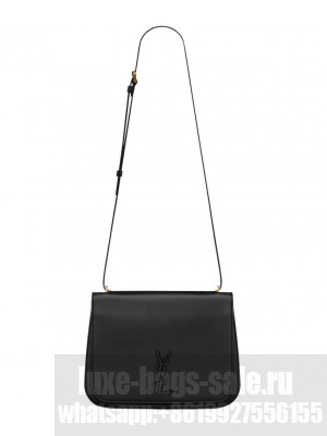Saint Laurent Mng M Sac Sat 513188 Black