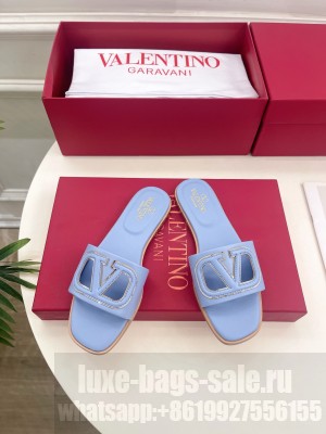 Valentino Garavani VLogo cut-out slide sandal 03 2025