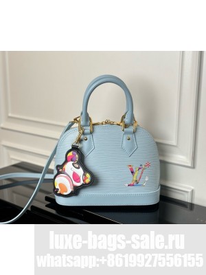 Louis Vuitton Alma BB M13670 lifht blue