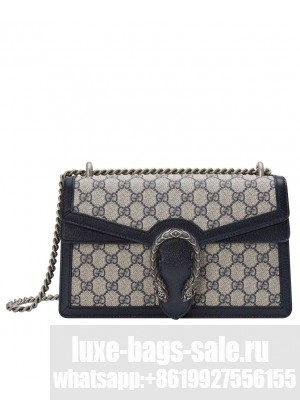 Gucci Dionysus Small GG Shoulder Bag 400249 Dark Blue