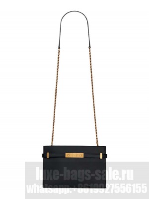 Saint Laurent Manhattan Leather Bag 636478 Black