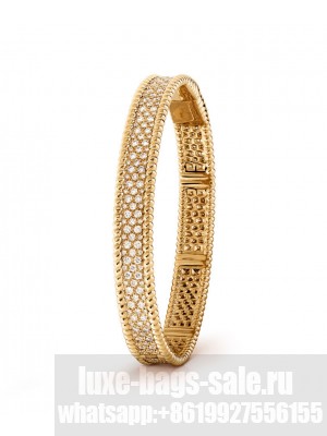 Van Cleef & Arpels Perlee diamonds bracelet