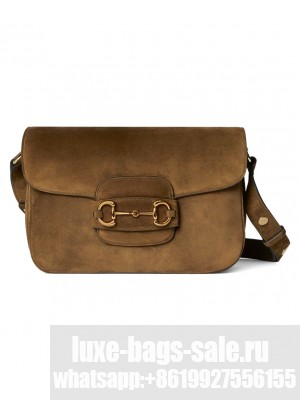 Gucci Horsebit 1955 Aura Small Shoulder Bag 847063 Coffee
