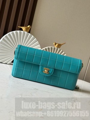 Chanel FLAP BAG AS3314 blue