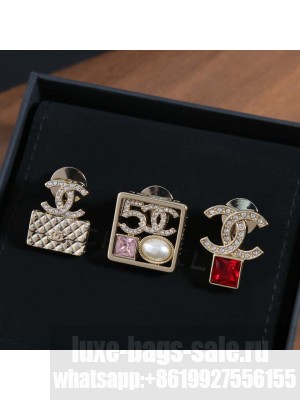 Chanel Women's Brooch Three-piece Set  AB1141