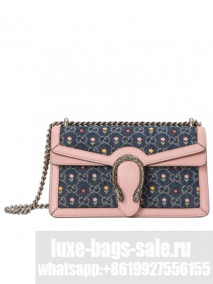Gucci Dionysus Small GG Shoulder Bag Blue