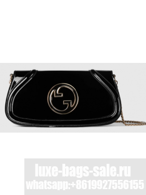 GUCCI BLONDIE SMALL SHOULDER BAG 814952 black