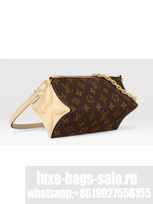 Louis Vuitton NEW Bloom Pouch M11303 Banana Yellow