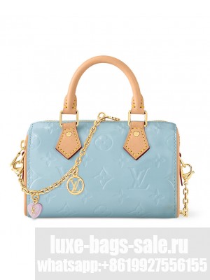 Louis Vuitton Nano Speedy M83000 Blue