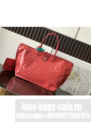 Goyard Anjou PM Bag Red