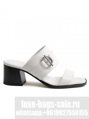 Hermes Women's Kute 60 Sandal White
