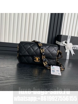 Chanel SMALL FLAP BAG AS5174 black
