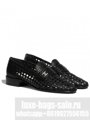 Chanel Women's Loafers Black