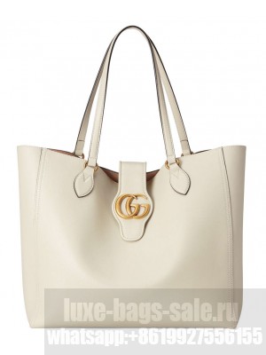 Gucci Medium Tote With Double G 649577 Cream