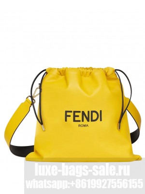 Fendi Pack Medium Pouch 7VA511 Yellow