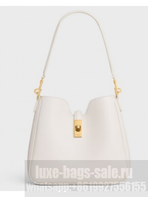 Celine SMALL CAMILLE 16 SOFT BAG IN SMOOTH CALFSKIN 120693 RICE
