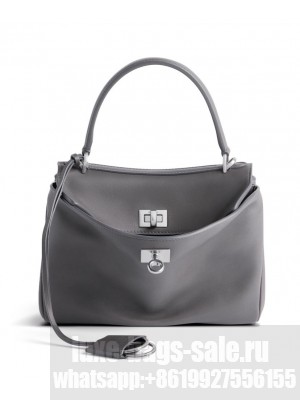 Balenciaga Rodeo Small Handbag Gray