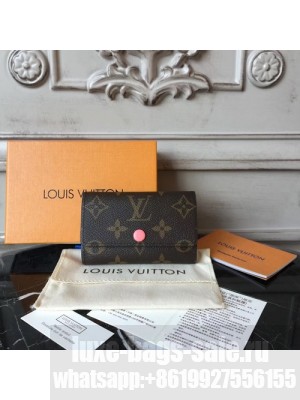 Louis Vuitton 6 Key Holder Wallet Monogram Canvas Fall/Winter 2017 Collection M62630A, Poppy