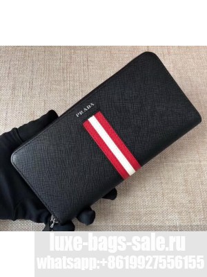 Prada Leather Men's Document Holder Wallet 2ML317 2M1317 16