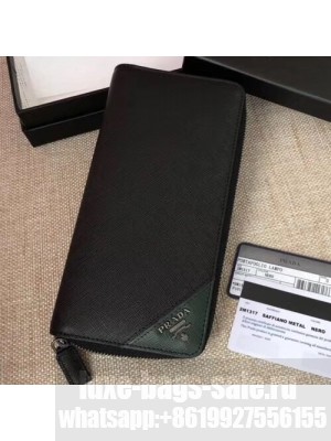 Prada Leather Men's Document Holder Wallet 2ML317 2M1317 23