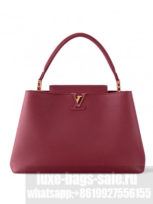 Louis Vuitton Capucines GM Souple M13027 Red
