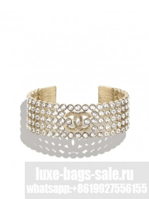 Chanel Women's Cuff ABA609 Golden