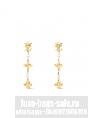 Louis Vuitton Women's Louisa Earrings M01577 Golden