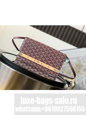 Goyard Monte-Carlo PM Clutch Burgundy