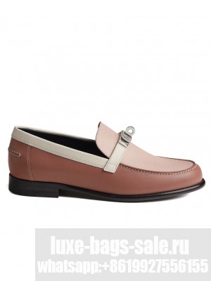 Hermes Women's Destin Loafer Light Pink