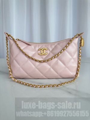 Chanel small HOBO BAG AS5528 pink