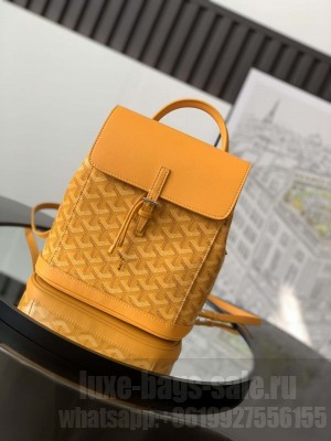 Goyard Alpin Mini Backpack Yellow