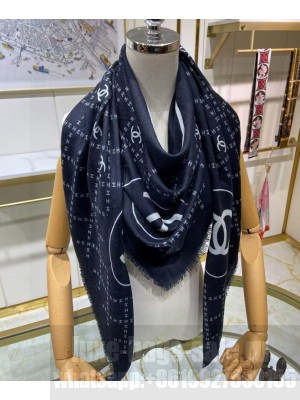 Chanel Women's Logo Printing Square Scarf