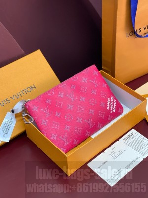 Louis Vuitton NEW Key Pouch M M27109 rose
