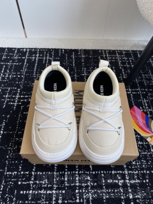 MOON BOOT PARK ICON CREAM SNEAKERS