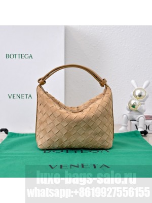 Bottega Veneta Mini Wallace Suede 754443 brown