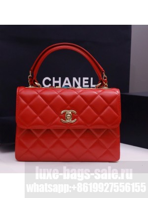 CHANEL small Flap Bag With Top Handle 92236-13