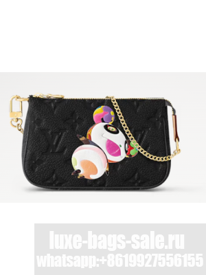 Louis Vuitton LV x TM Mini Pochette Accessoires M13824 black