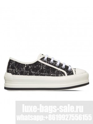Christian Dior Women's Walk'n'Dior Platform Sneaker Black