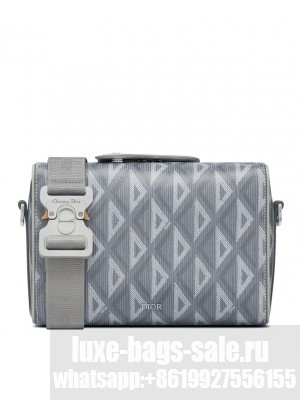 Christian Dior Lingot Messenger Bag Gray