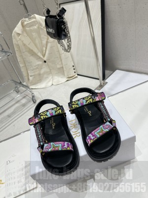 Dior D-Wave Sandal Lambskin 2023 01