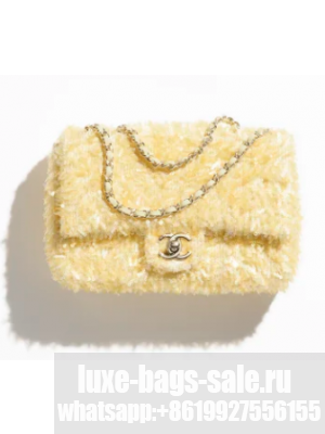 Chanel FLAP BAG AS4561 Yellow