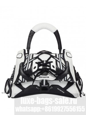 Balenciaga SneakerHead Small Handle Bag Cream
