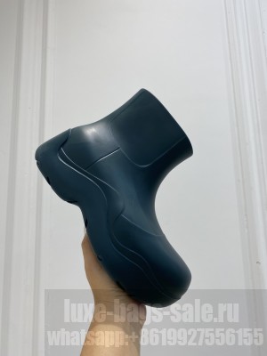 Bottega Veneta PUDDLE Biodegradable rubber Ankle Boots Blaster Blue 2022 Collection