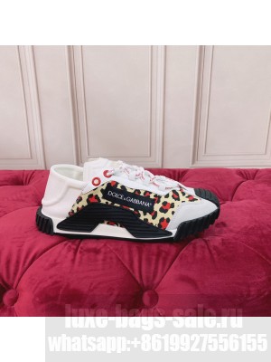 DOLCE & GABBANA NS1 SLIP ON SNEAKERS IN MIXED MATERIALS 2022 022